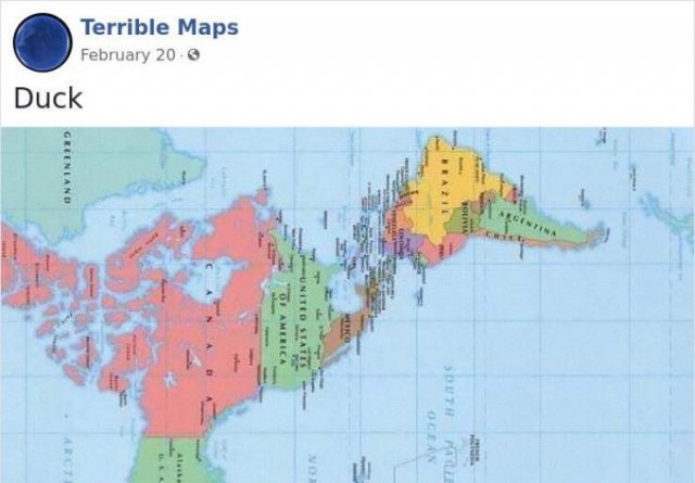 Interesting And Funny Maps (22 pics)