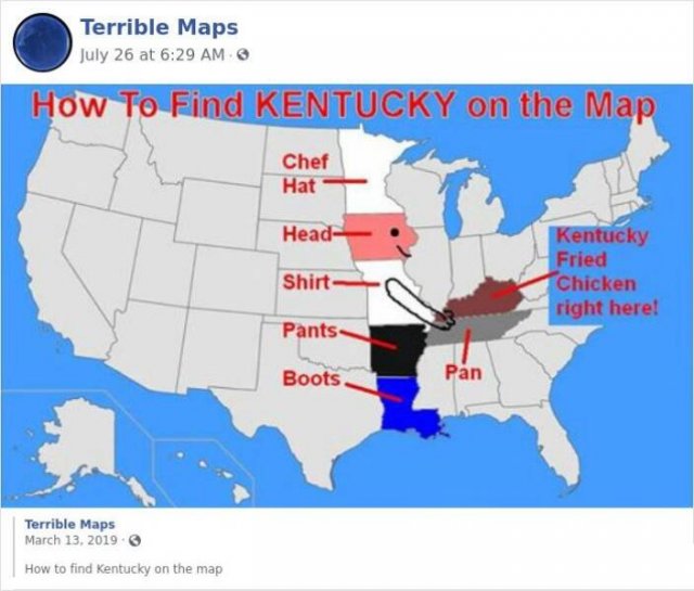 Interesting And Funny Maps (22 pics)