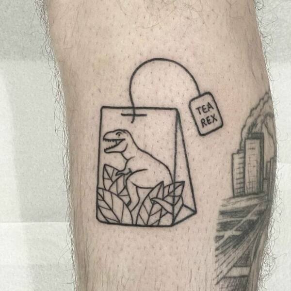 Cool Tattoos For Dinosaur Lovers (23 pics)