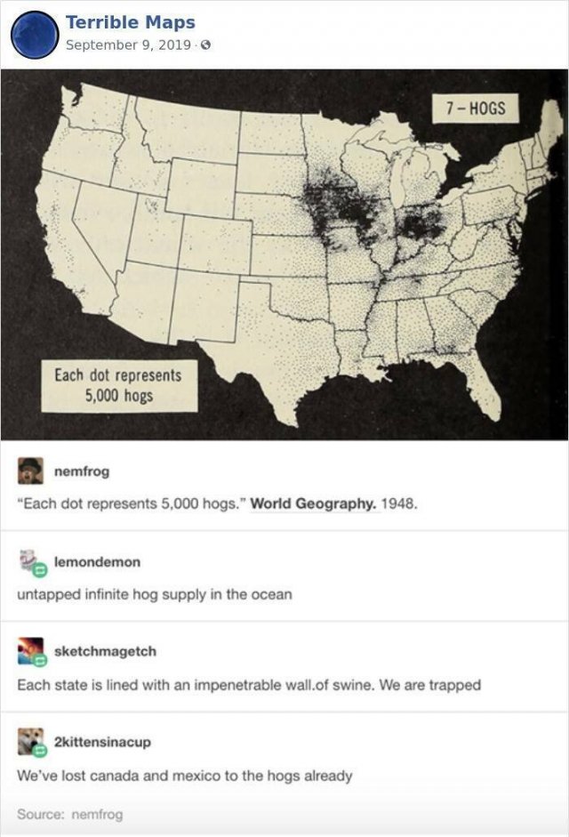 Interesting And Funny Maps (22 pics)