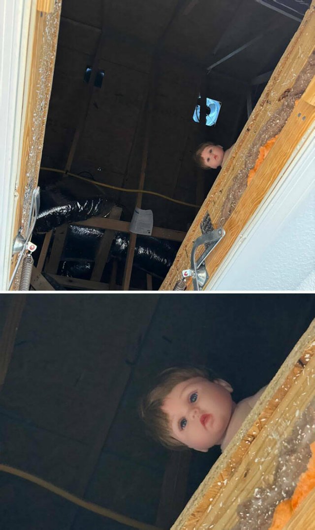 People Share Creepy Work Photos (25 pics)