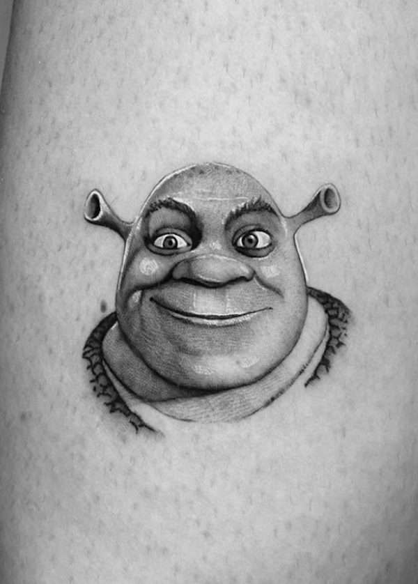 Tattoos For Shrek Fans (20 pics)