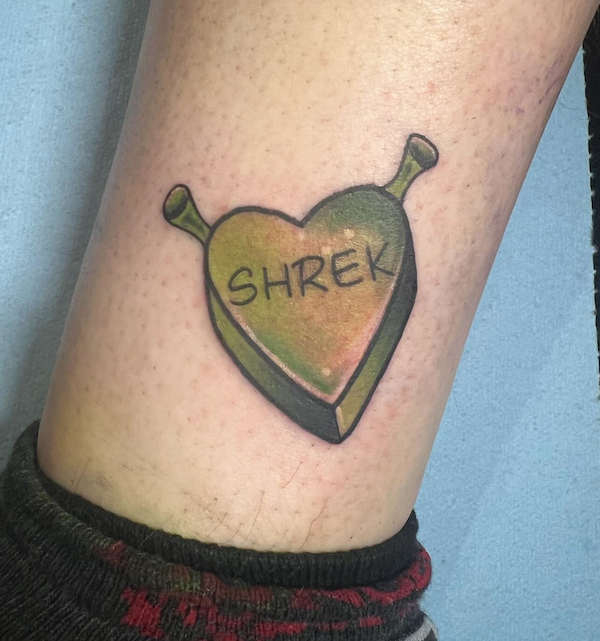 Tattoos For Shrek Fans (20 pics)