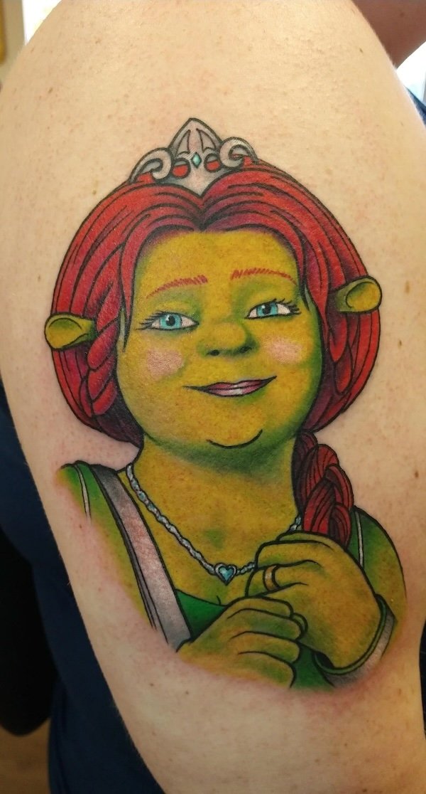 Tattoos For Shrek Fans (20 pics)