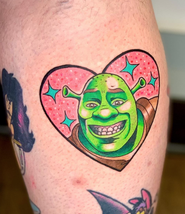 Tattoos For Shrek Fans (20 pics)