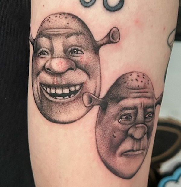 Tattoos For Shrek Fans (20 pics)