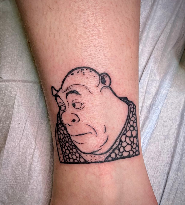 Tattoos For Shrek Fans (20 pics)