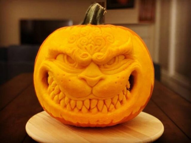Cool Carved Pumpkins (44 pics)