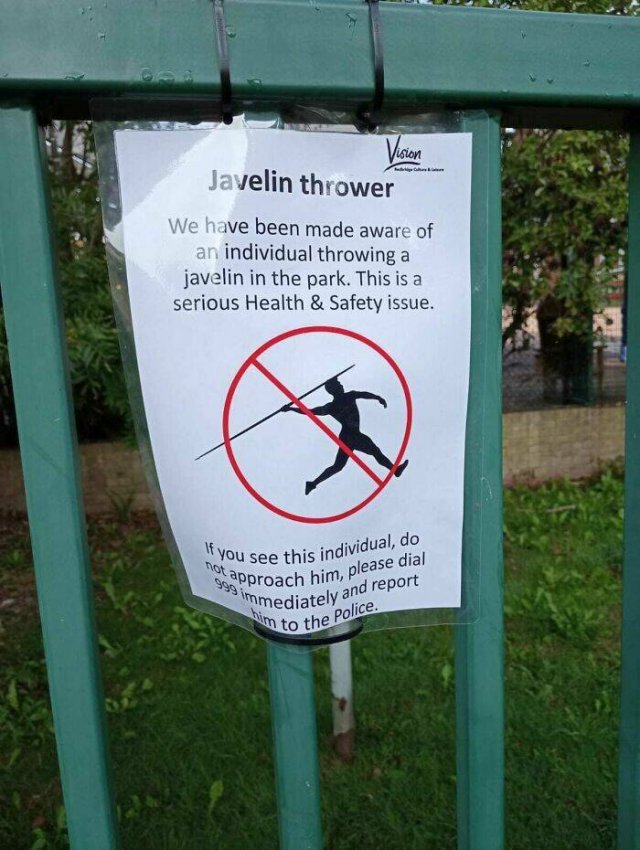Weird And Creepy Signs (15 pics)