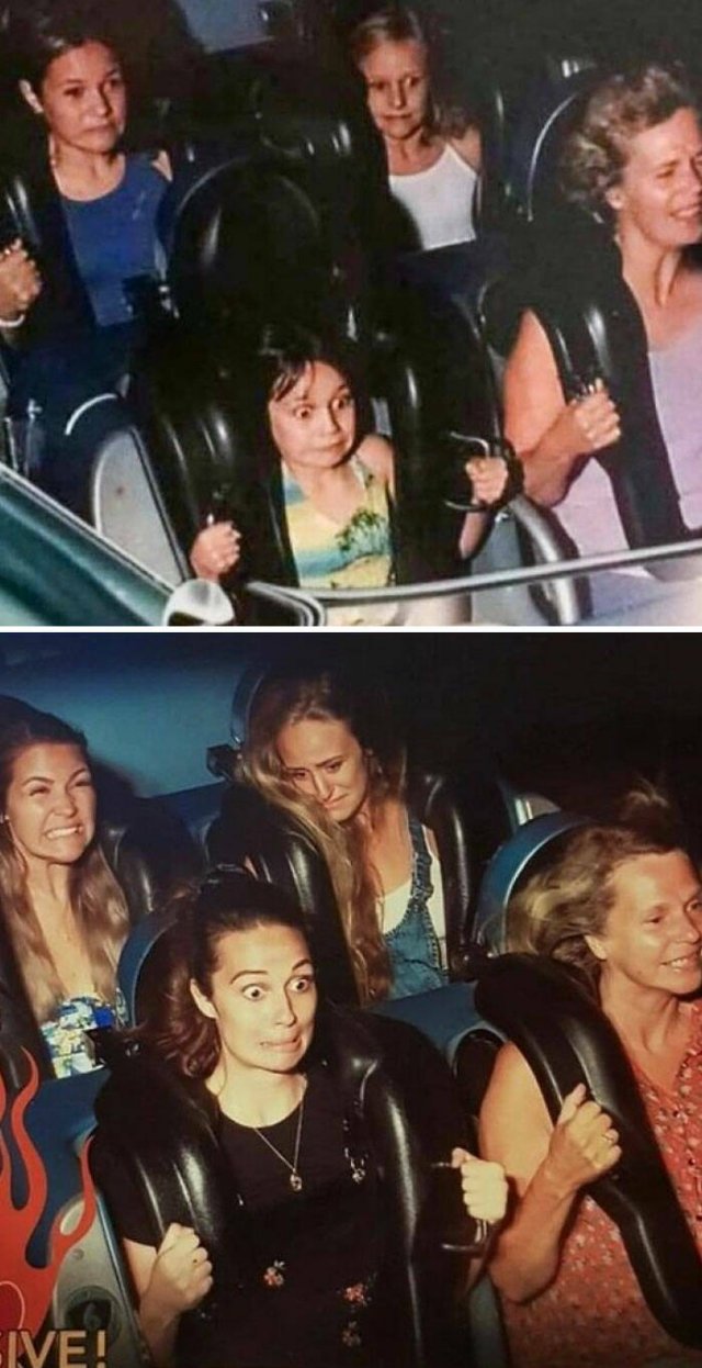 People Repeat Photos From The Past (24 pics)