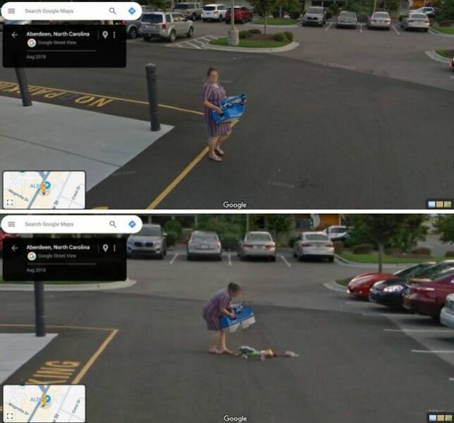 Unusual Finds In Google Street View (24 pics)