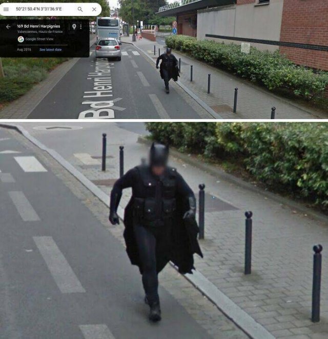 Unusual Finds In Google Street View (24 pics)