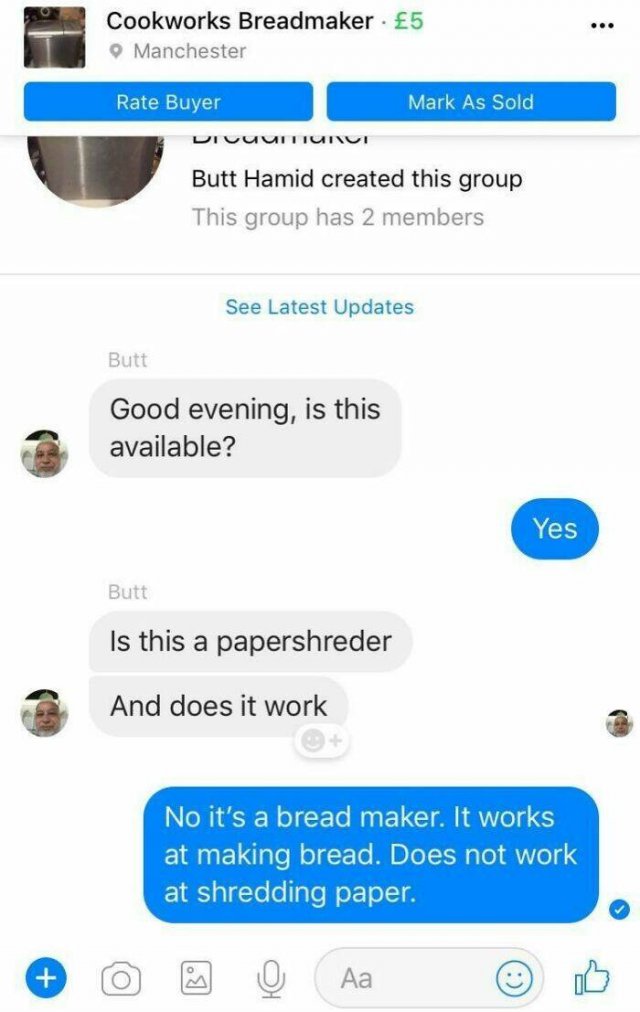 Strange Messages On Marketplaces (28 pics)