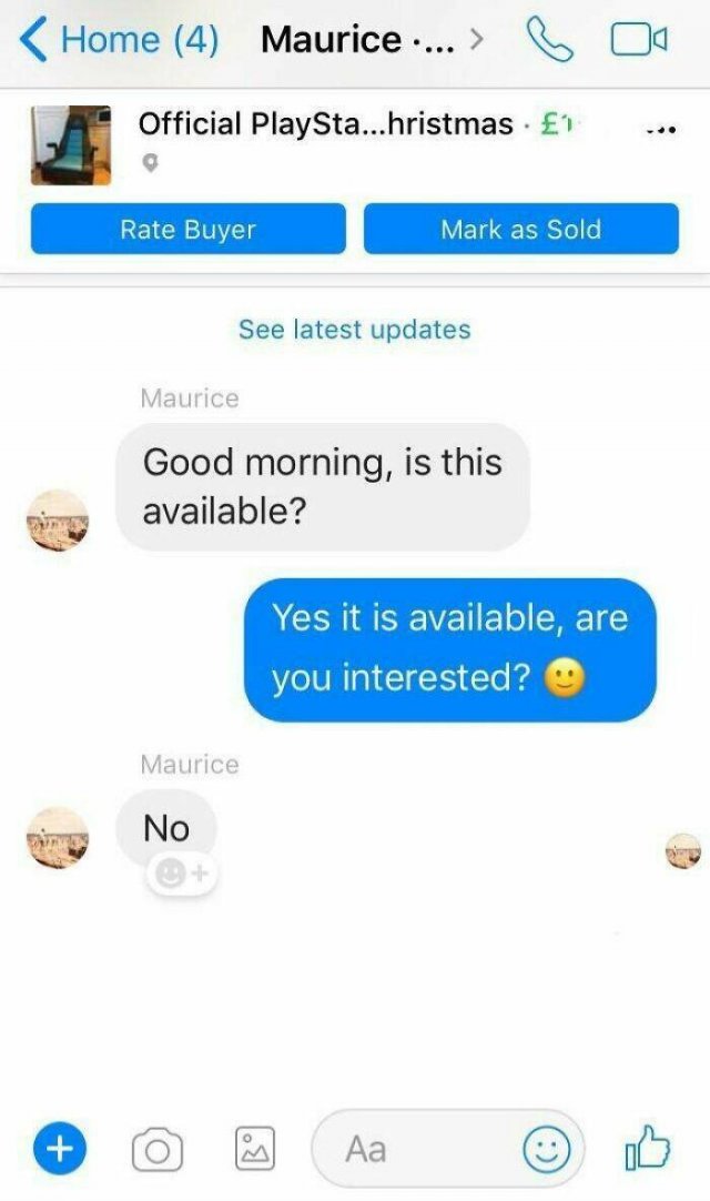 Strange Messages On Marketplaces (28 pics)