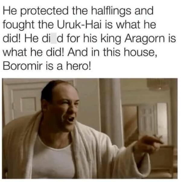 Memes For "The Lord Of The Rings"" Fans (20 pics)