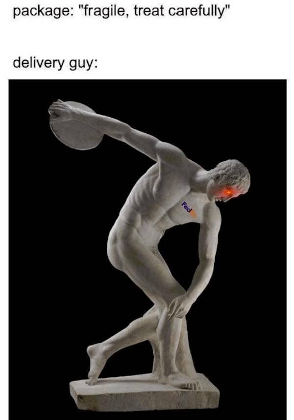 True Jokes About Delivery (26 pics)