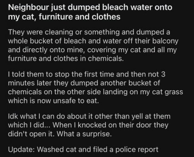 Terrible Neighbors (20 pics)