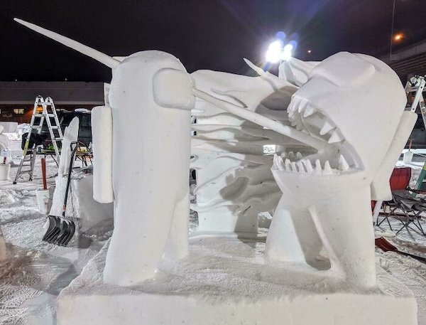 Funny And Unusual Snowmen (25 pics)
