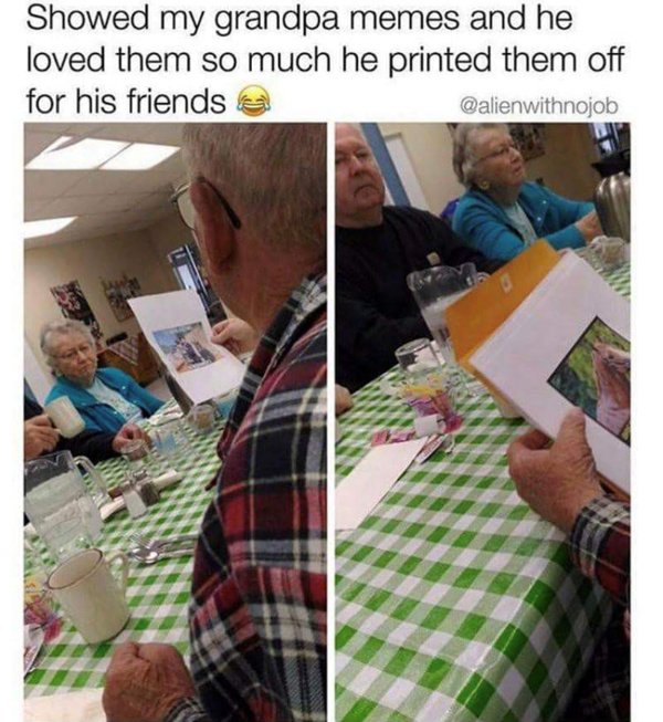 Jokes About Grandparents (24 pics)