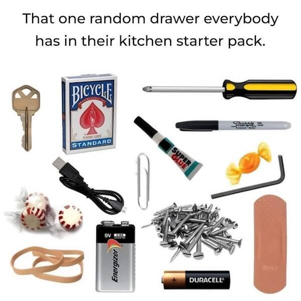 Hilarious Starter Kits (25 pics)