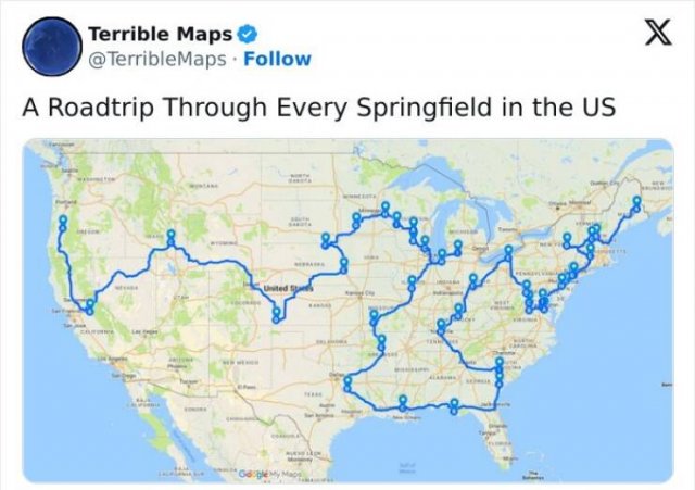 Fascinating Maps (25 pics)