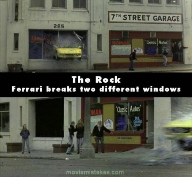 Mistakes In Popular Movies (15 pics)