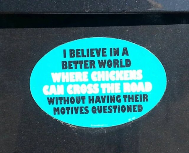 Funny Bumper Stickers (28 pics)