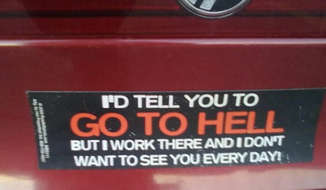 Funny Bumper Stickers (28 pics)