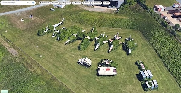 Fascinating Finds On Google Earth (20 pics)