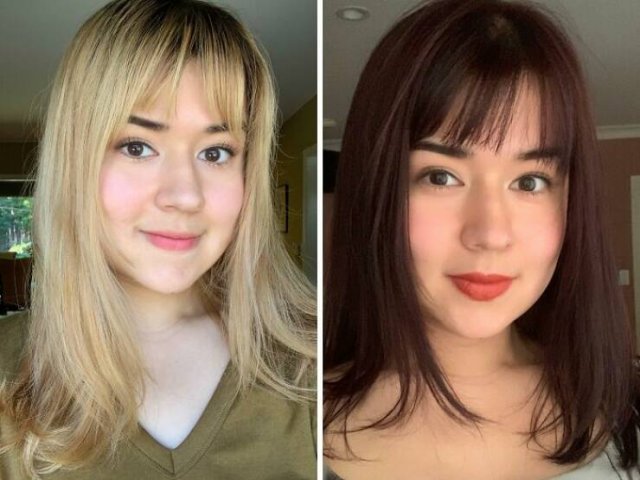 People Who Radically Changed Their Hairstyles (24 pics)