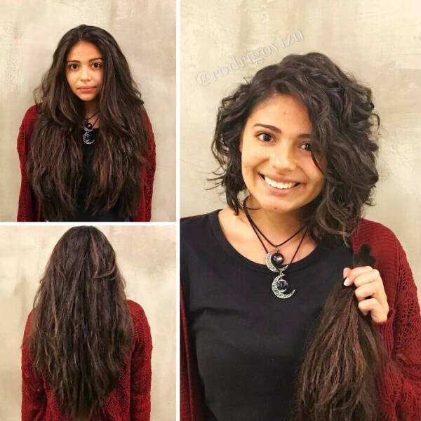People Who Radically Changed Their Hairstyles (24 pics)
