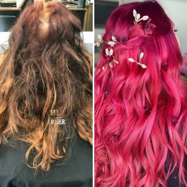 People Who Radically Changed Their Hairstyles (24 pics)