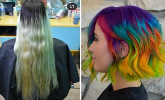People Who Radically Changed Their Hairstyles (24 pics)