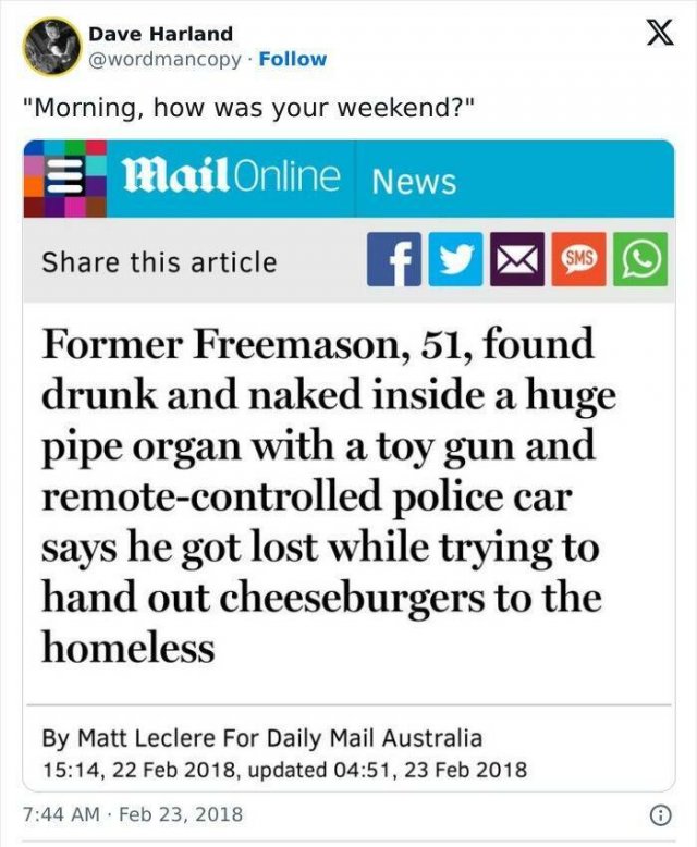 Odd And Funny Headlines (23 pics)