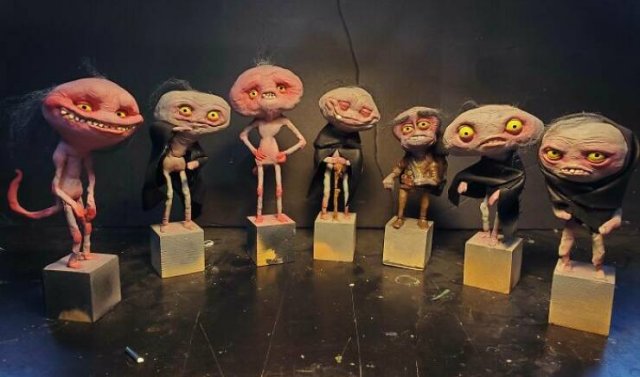 Creepy DIY Crafts (26 pics)