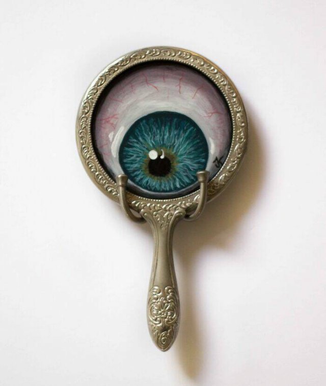 Creepy DIY Crafts (26 pics)