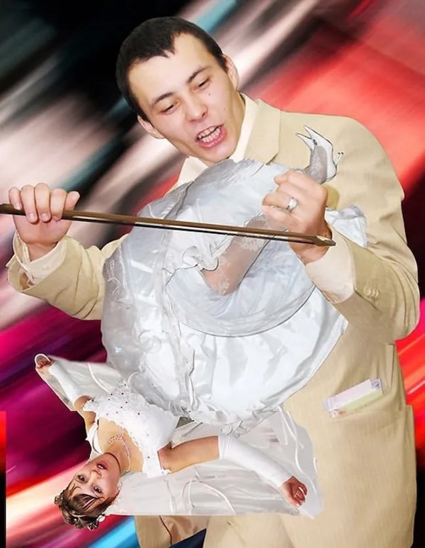 Crazy Russian Wedding Photos (38 pics)