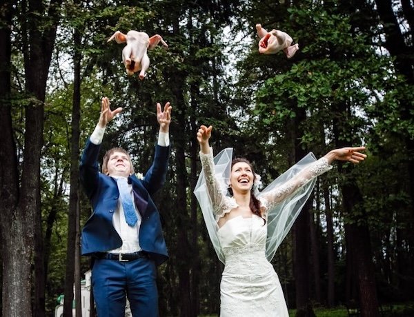 Crazy Russian Wedding Photos (38 pics)