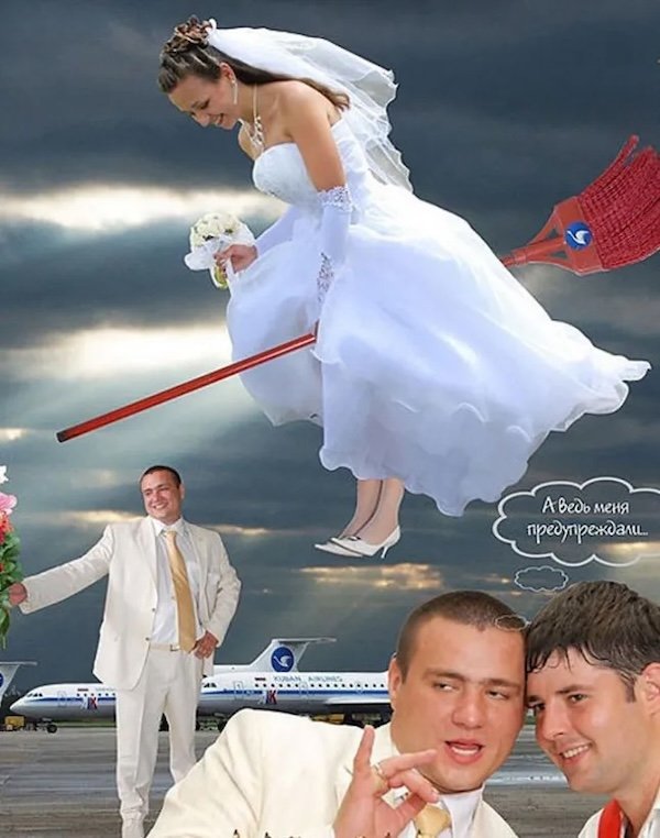 Crazy Russian Wedding Photos (38 pics)