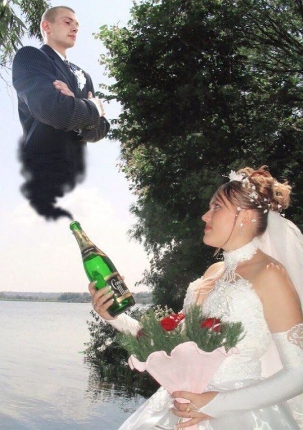 Crazy Russian Wedding Photos (38 pics)