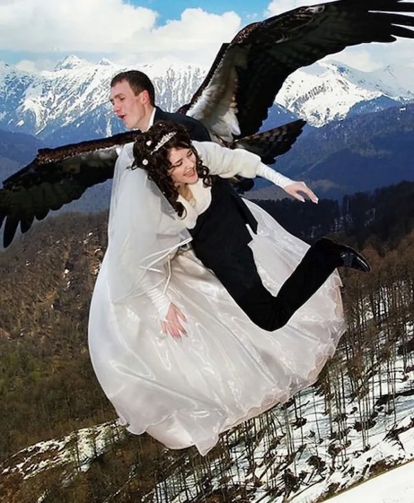Crazy Russian Wedding Photos (38 pics)