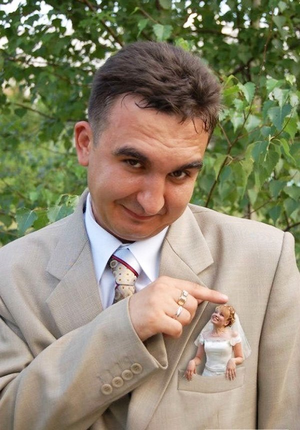 Crazy Russian Wedding Photos (38 pics)