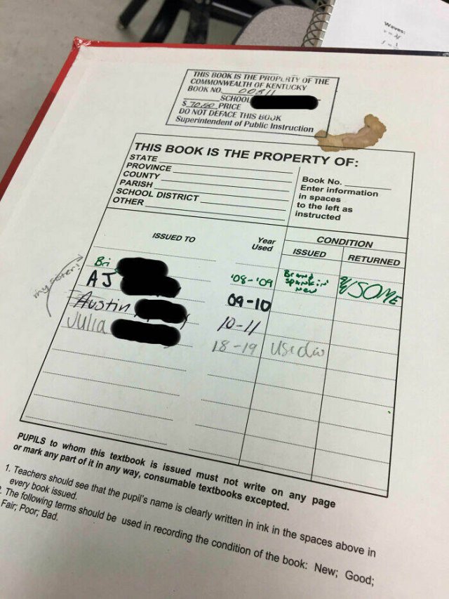 Interesting Things From American Schools (25 pics)