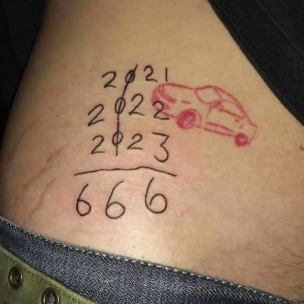 Awful Tattoos (25 pics)
