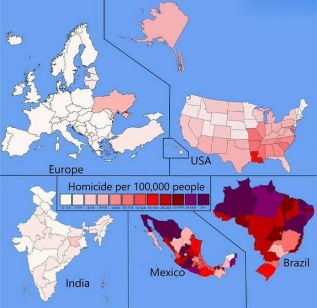 Fascinating Maps (25 pics)