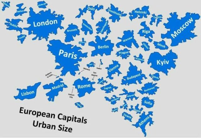 Fascinating Maps (25 pics)