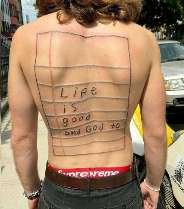 Unusual Tattoos (25 pics)