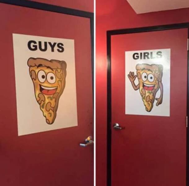 Hilarious Signs In Restrooms (17 pics)