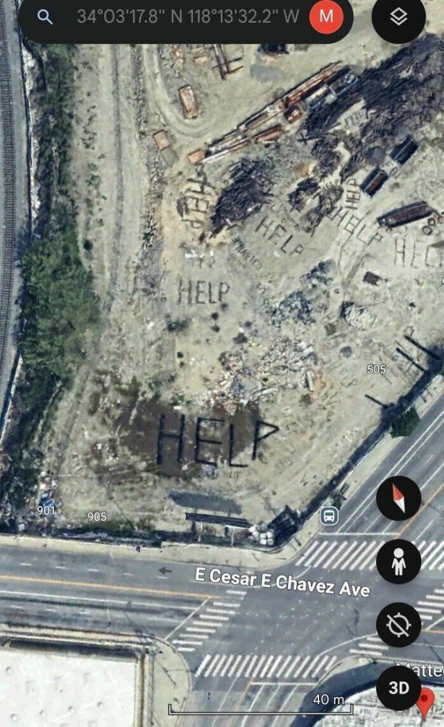 Unusual Finds On Google Maps (24 pics)