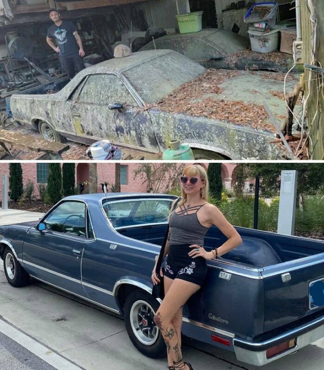 Interesting Before And After Photos (25 pics)